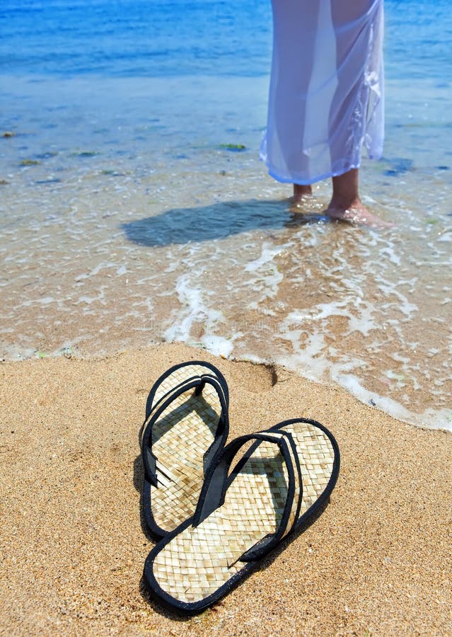 slippers for the beach