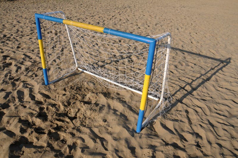 Beach soccer goal stock photo. Image of recreation, summer 22812480