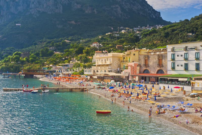 Beach, Amalfi Coast, Italy