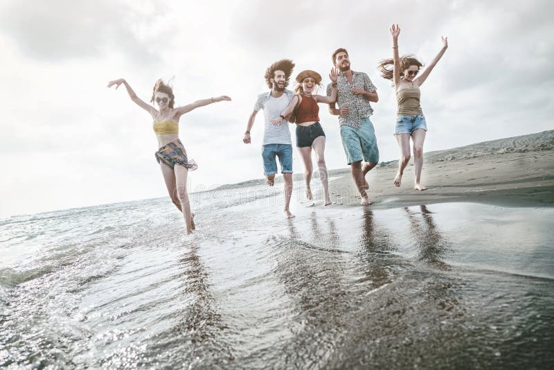 Beach Summer Holiday Sea People Concept Stock Image - Image of model ...
