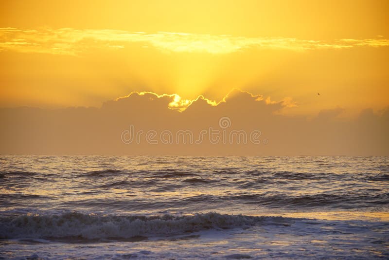 Beach sun rise