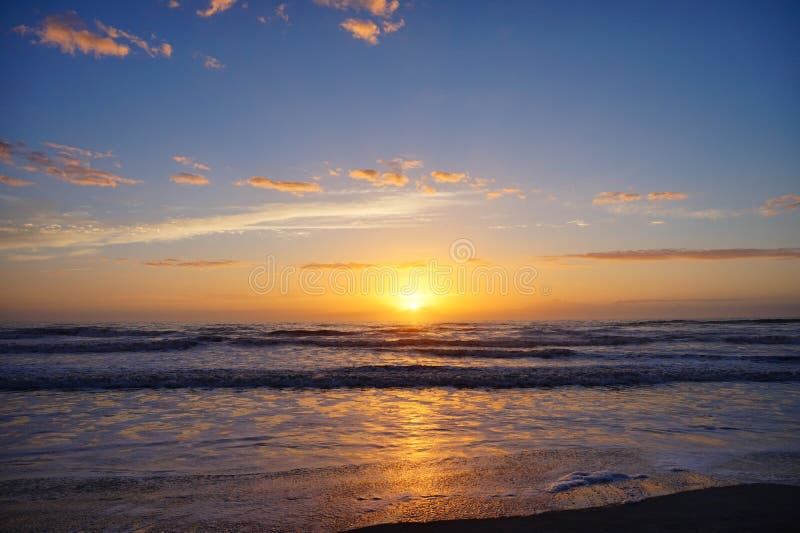Jacksonville beach sun rise