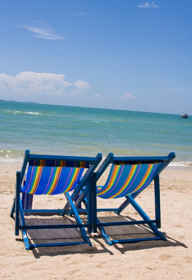 Beach on a sunny day.