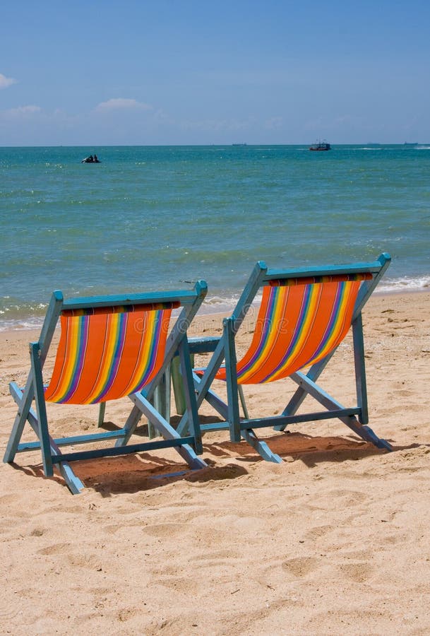 Beach on a sunny day.