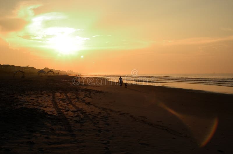 Beach sunrise, North Carolina stock photos Beach sunrise, North Carolina stock photos