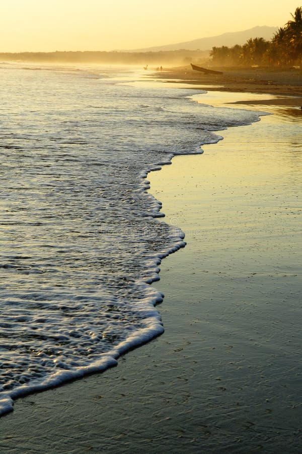 Sunset at the beach. Sunset at the beach