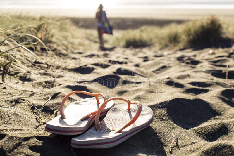 Beach Thongs stock photo. Image of thongs, relaxation 36077558