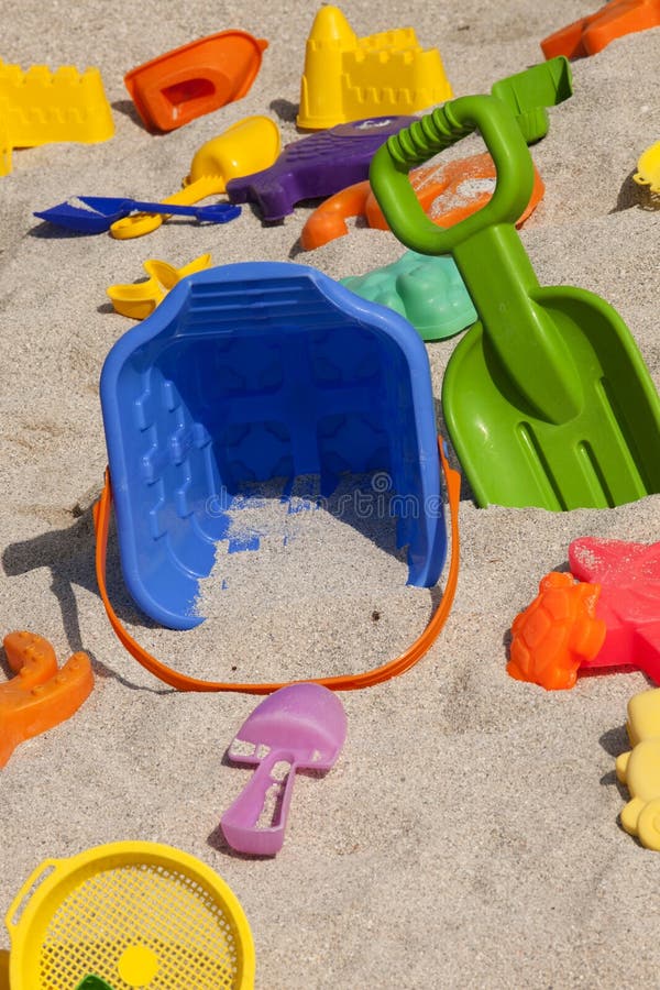 Beach Toys stock photo. Image of lots, sand, toys, toddler 36676374