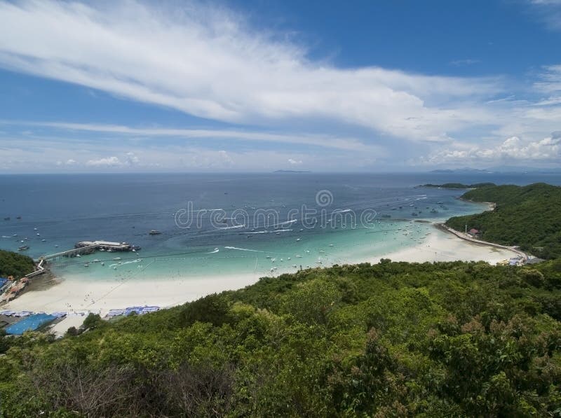 Beach on tropical island