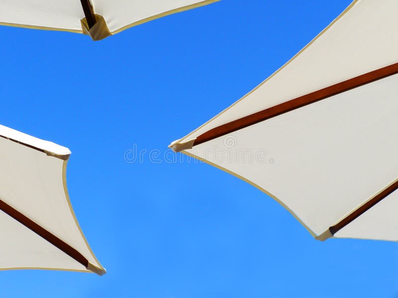 Beach umbrellas