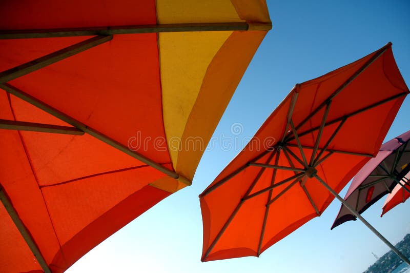 Beach umbrellas - Mexico