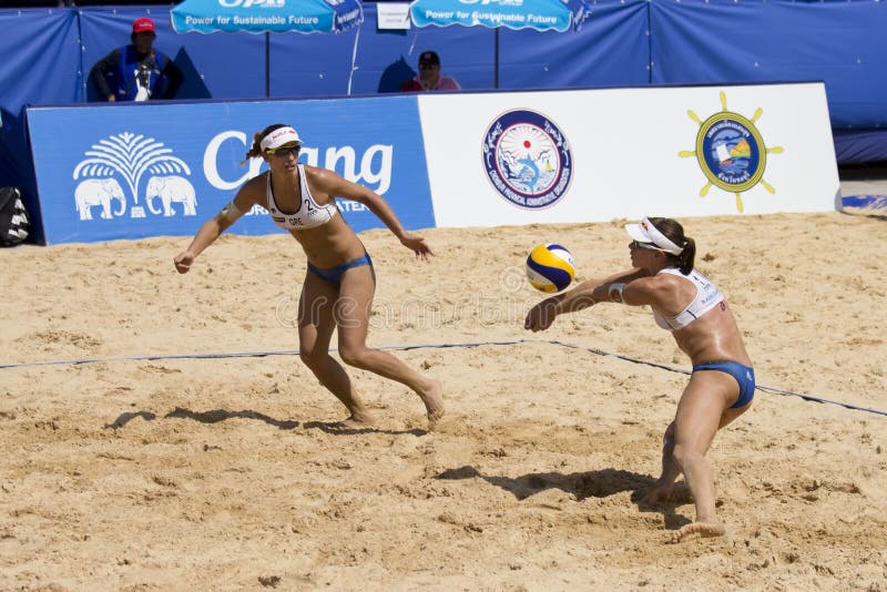 Beach Volleyball. editorial stock image. Image of championship 28072869