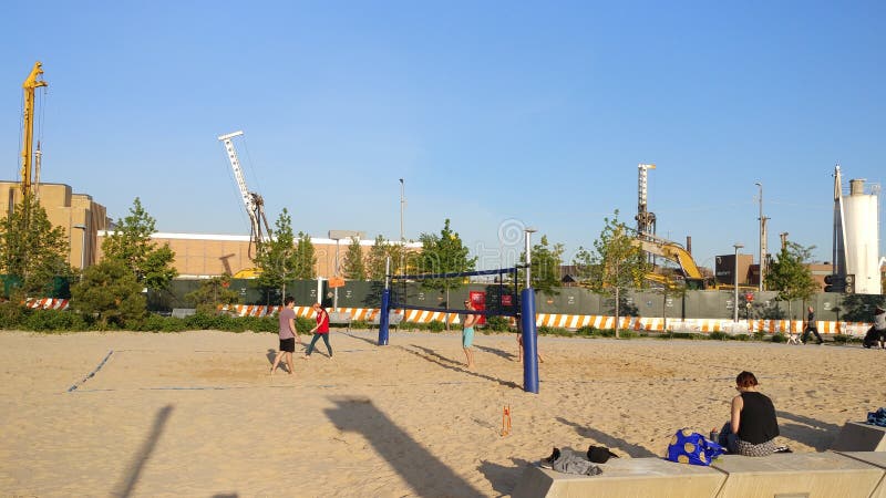 Beach Long Island New York Stock Image Image Of City