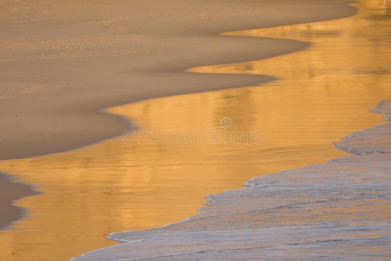 Beach waves stock photography