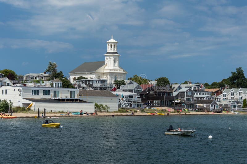Beachfront houses in Provincetown, Cape Cod
