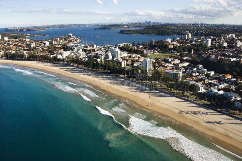 Beachfront Property, Australia. Stock Image - Image of seascape ...