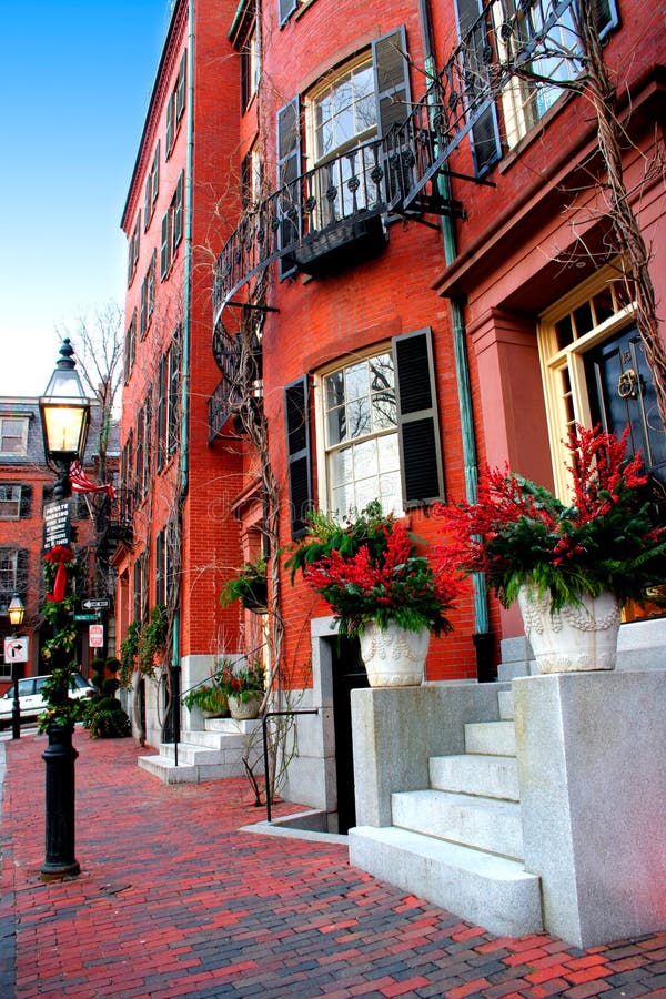 Beacon Hill, Boston stock image. Image of city, apartment 1326195