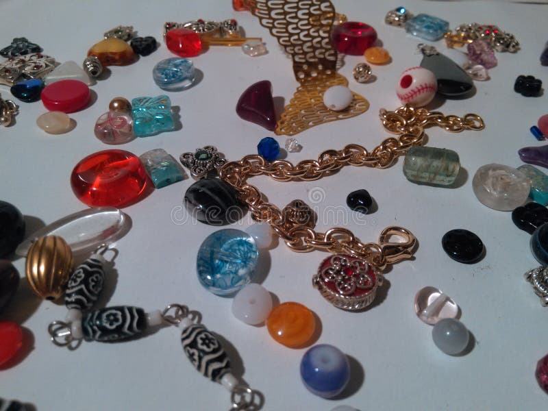 Bead Magic stock photo. Image of color, jewellery, gemstone 59275566