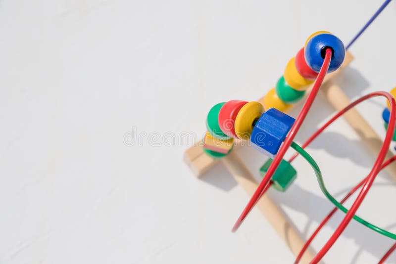 bead roller coaster toy