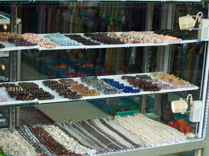 Bead shop stock image. Image of beads, bracelet, bead 55489005