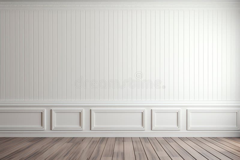 Beadboard Panels Wall Texture Stock Illustration - Illustration of ...