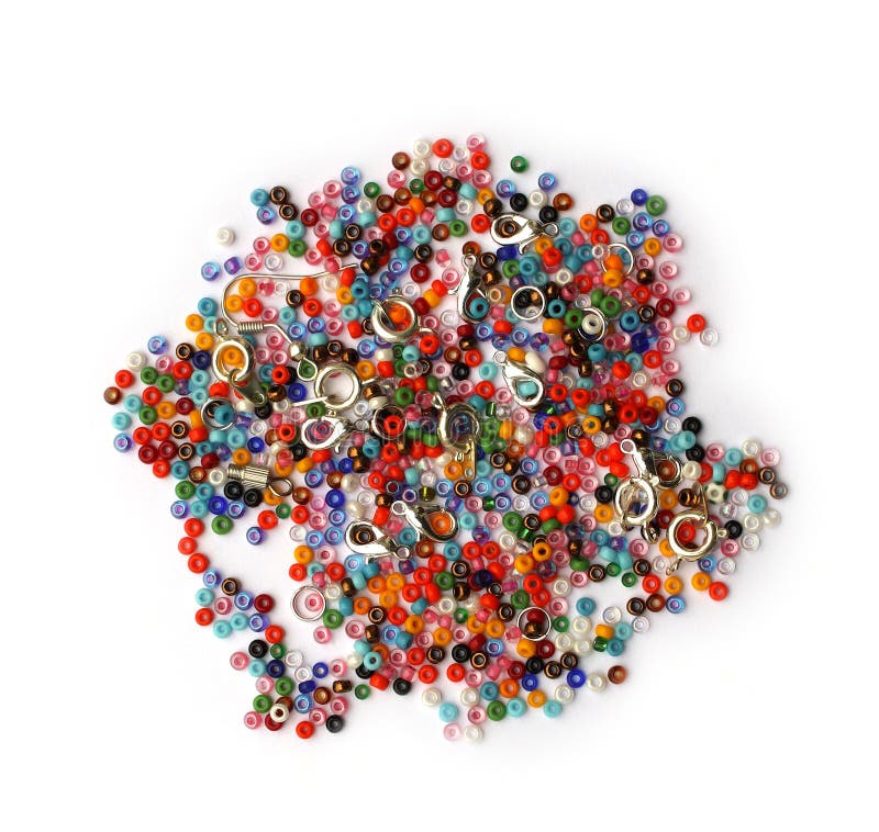 Beading accessories stock photo. Image of glass, beads 8713996