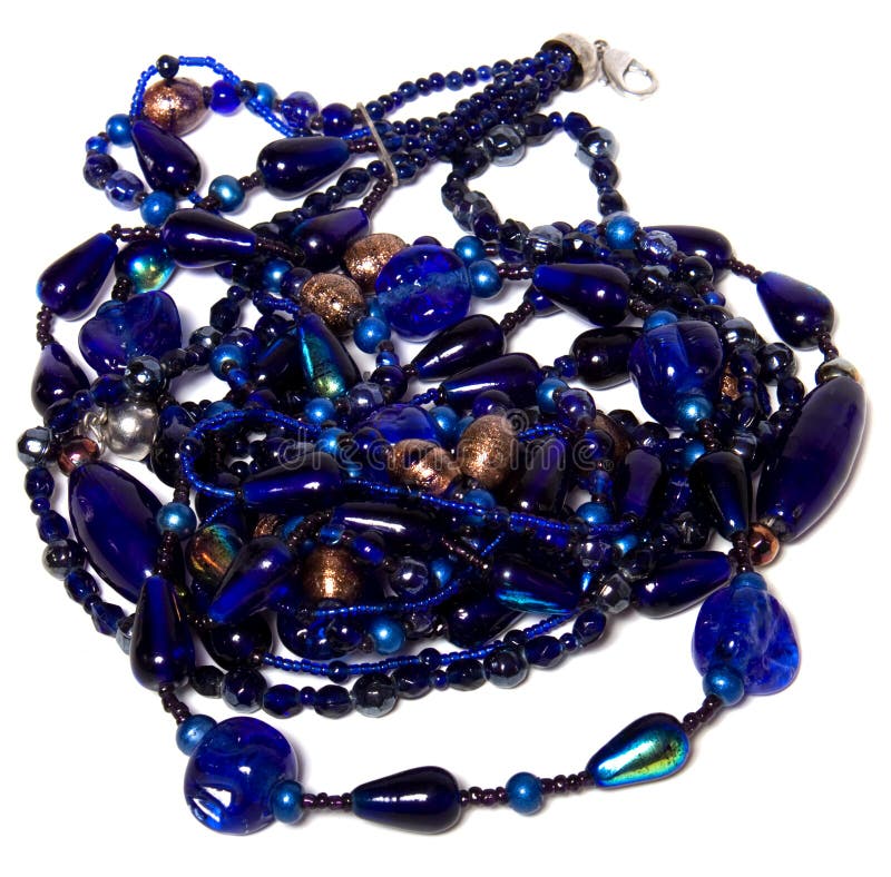 Colorful beads stock photo. Image of bijouterie, blue 12462556