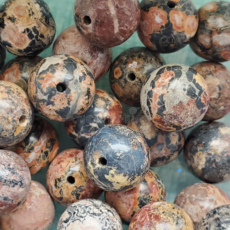 BEADS natural stock image. Image of natural, stones 226814693