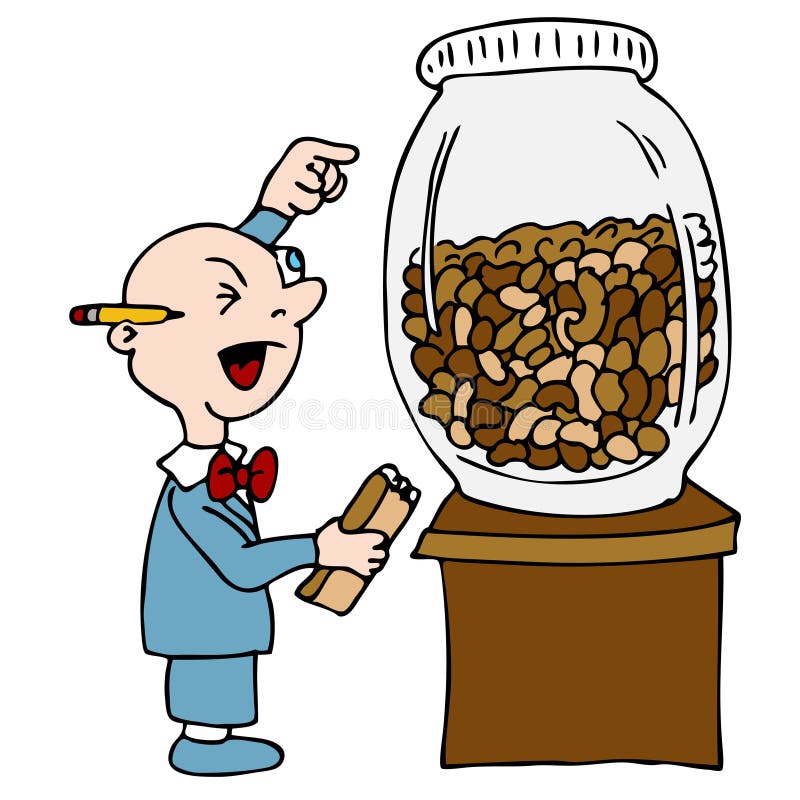 Clipart Accountant Bean Counter