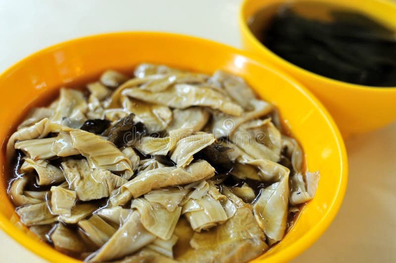 Cantonese Bean Curd Skin Roll Stock Image Image of bean, curd 17033157