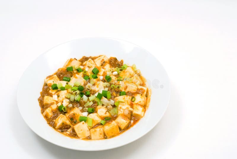 Spicy hot bean curd stock photo. Image of food, bowl 31002972