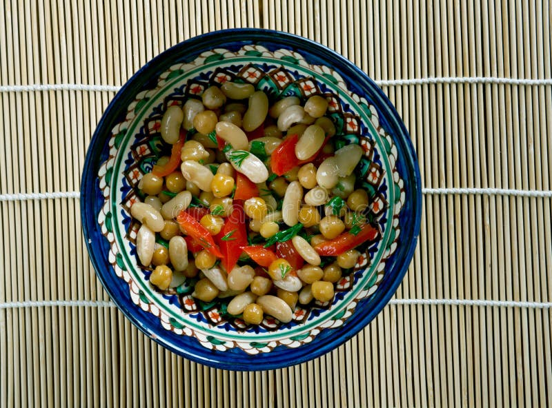 Bean Salad misto pakistano fotografia stock. Immagine di verdura 66982262