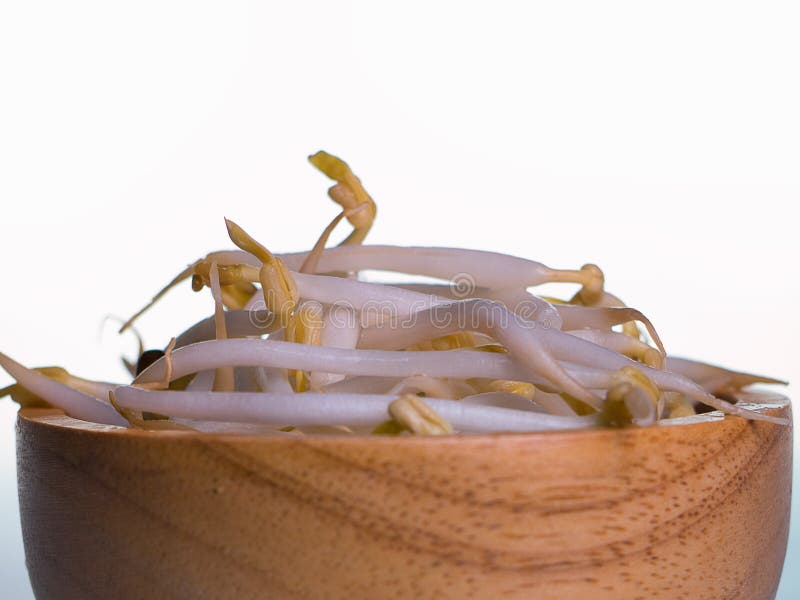 Bean Sprouts healthy food. stock photo. Image of peas 99578238