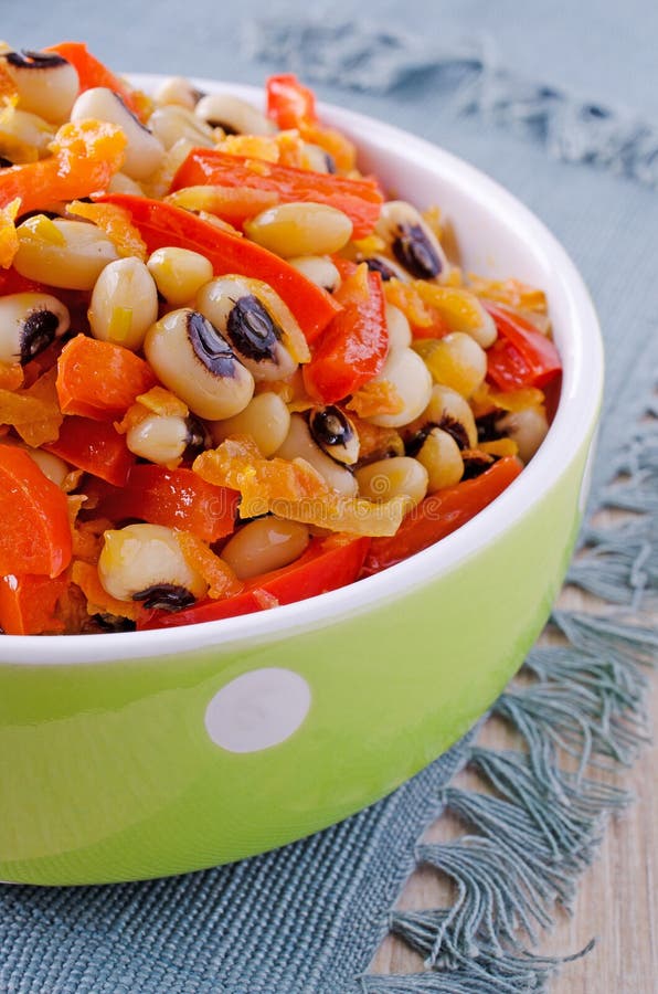 Beans with vegetables stock image. Image of vegetables 38950351