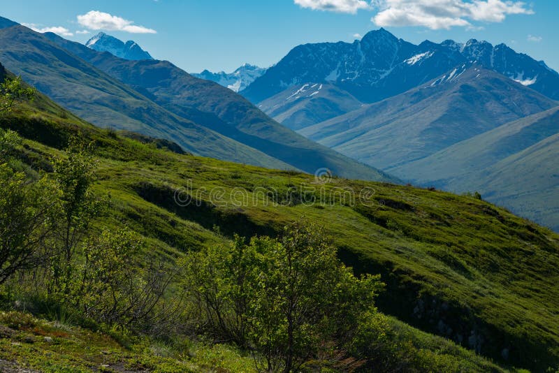 Bear Mountain in Alaska stock image. Image of view, outdoors 74354791