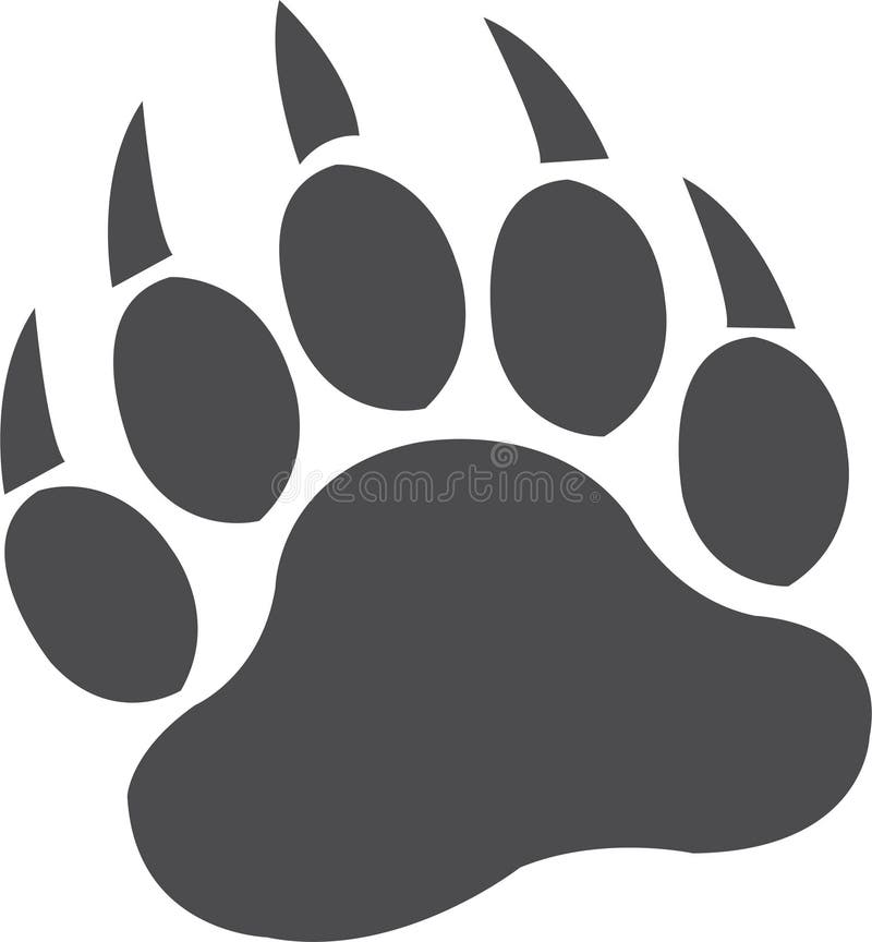 Bear Paw,Instant Download,jpeg with SVG Vector Cutfile for Cricut and ...