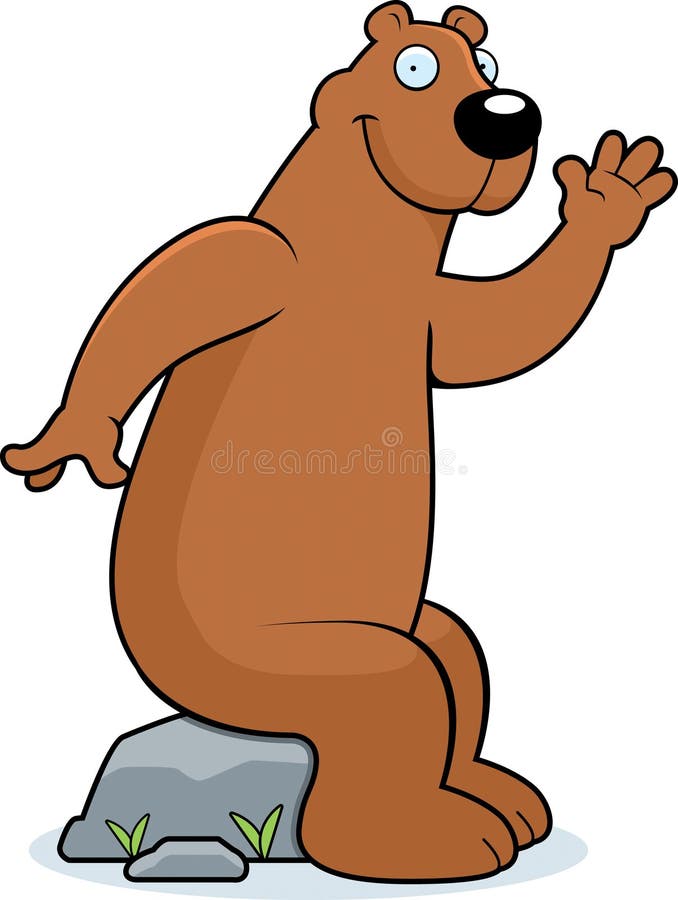 Bear Sitting stock vector. Illustration of smiling, sitting 14451527