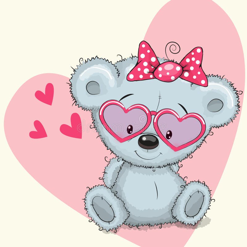 Download Bear in sunglasses stock vector. Illustration of mothers ...