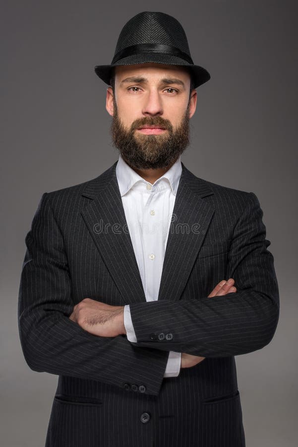 Male Soldier In Front Of US Flag Stock Photo - Image of headshot ...