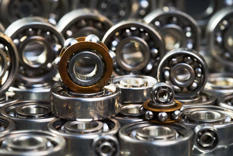 Bearings. Ball bearings stock photo. Image of context 246752344