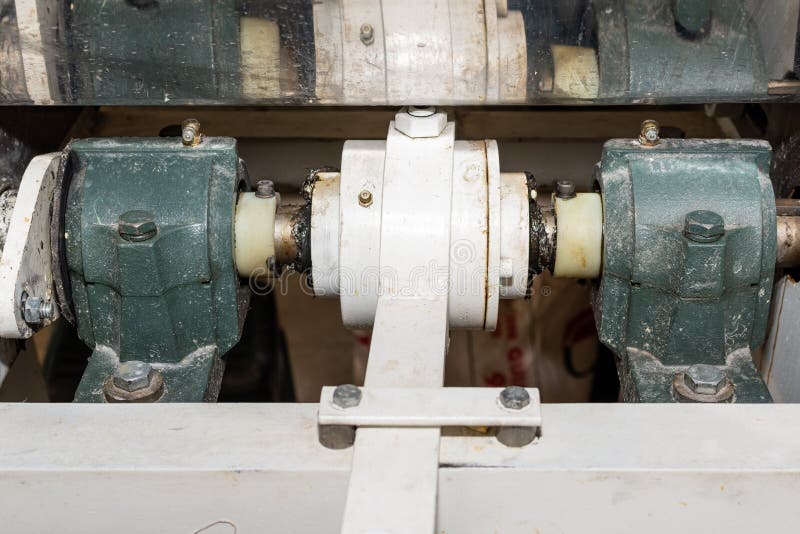 Bearings Holding the Shaft of a Nixtamal Mill Stock Photo Image of food, mechanism 215261058