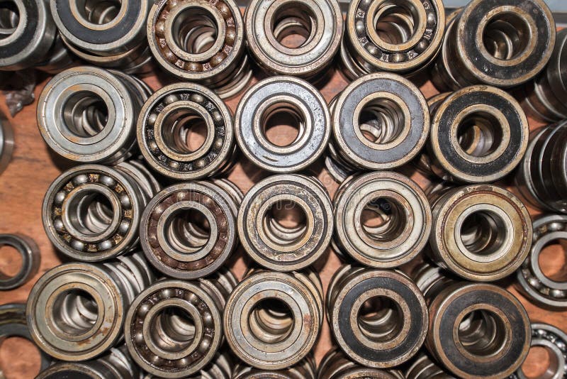 Bearings, stainless steel royalty free stock images