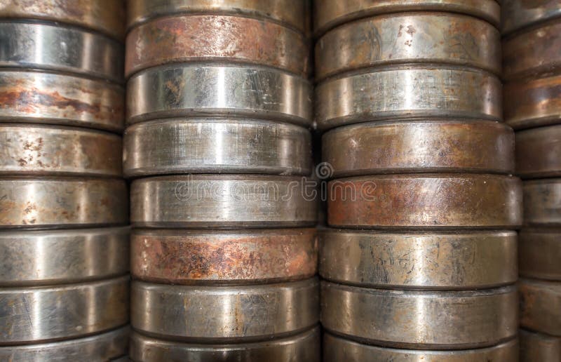 Bearings, stainless steel stock photo
