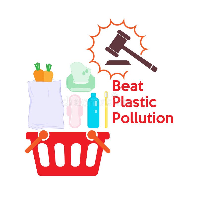 Beat Plastic Pollution Stock Illustrations – 29 Plastic Pollution Stock Illustrations, Vectors & Clipart - Dreamstime