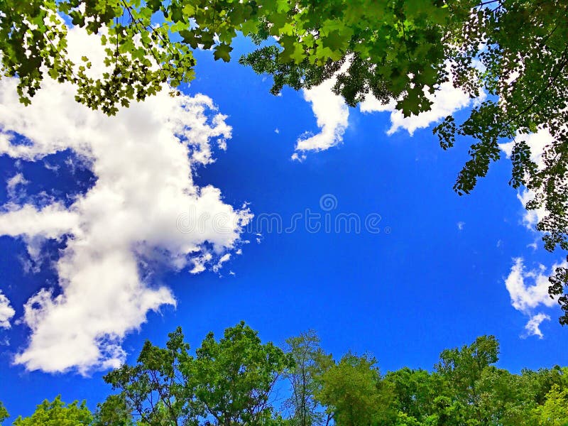 Beau ciel dans le Connecticut images stock Beau ciel dans le Connecticut images stock