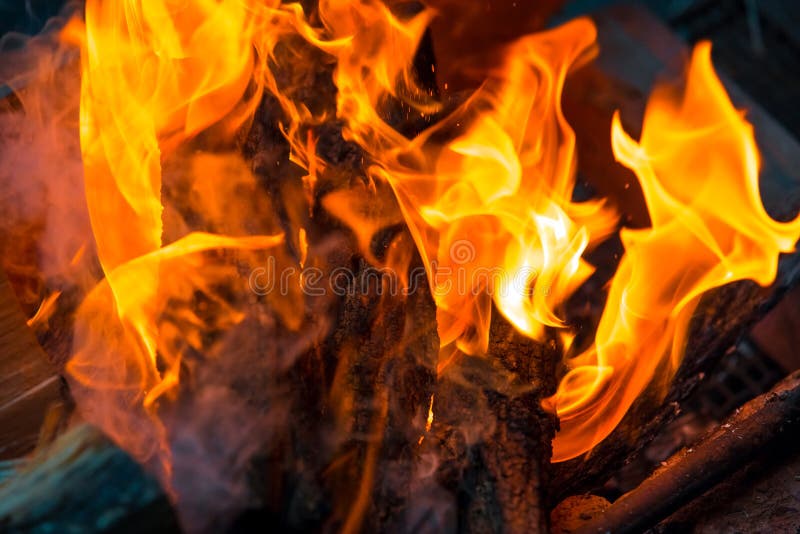 Beau fond brûlant de flamme du feu photographie stock Beau fond brûlant de flamme du feu photographie stock