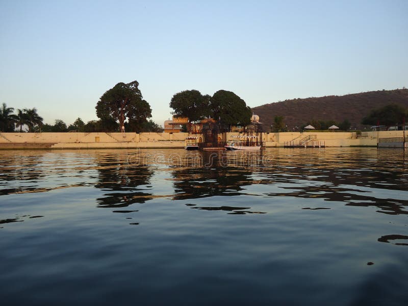 Beau lac Udaipur photos stock Beau lac Udaipur photos stock