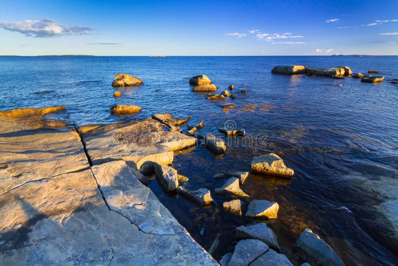 Côte Mer Baltique Avec De Belles Plages à Wladyslawowo En Pologne D'été