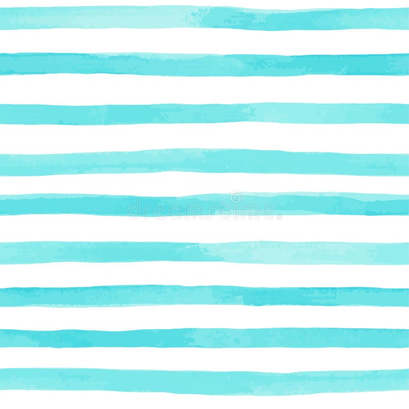 Beau modèle sans couture avec les rayures bleues d'aquarelle courses peintes à la main de brosse, fond rayé Illustration de vecte illustration libre de droits Beau modèle sans couture avec les rayures bleues d'aquarelle courses peintes à la main de brosse, fond rayé Illustration de vecte illustration libre de droits