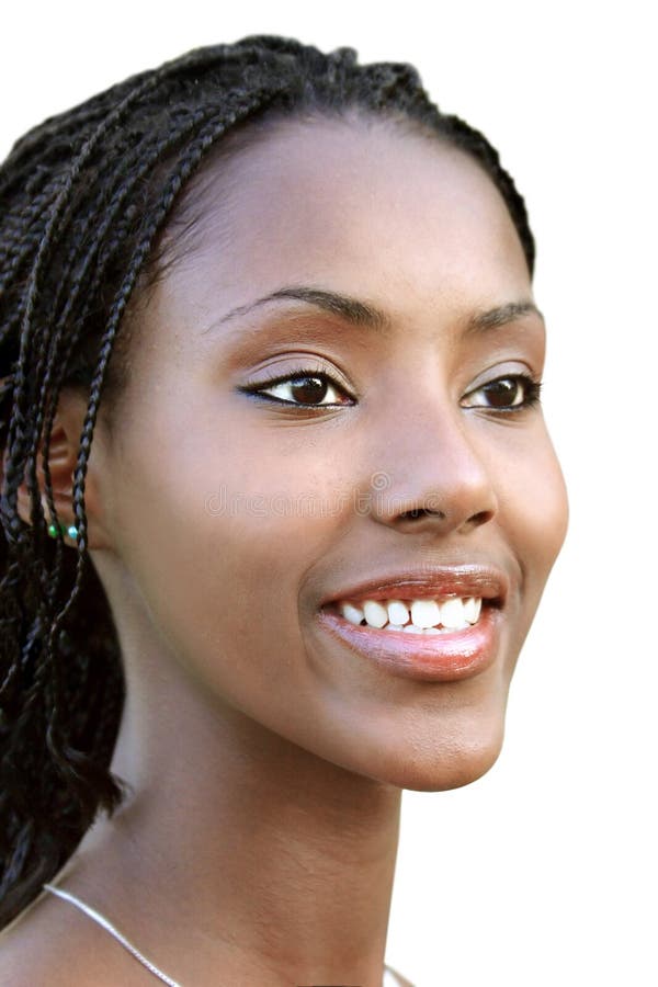 Beau sourire de femme photos libres de droits